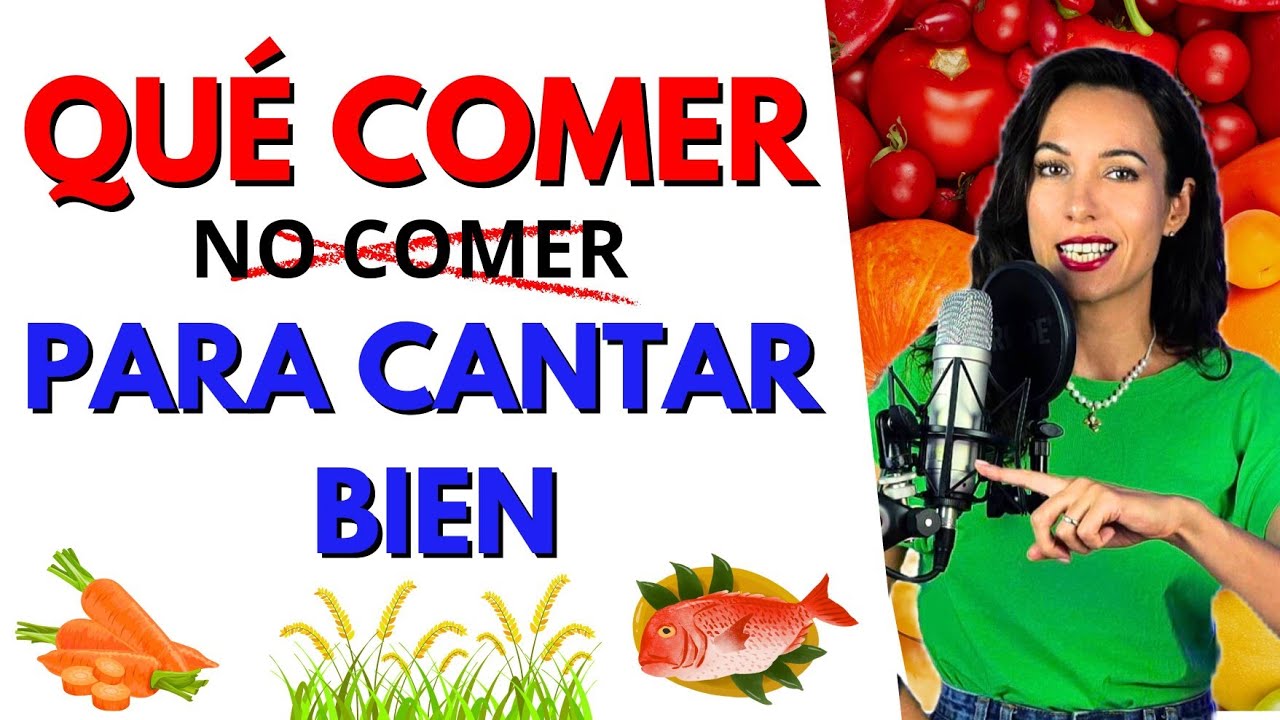 QUÉ COMER PARA CANTAR MEJOR. Natalia Bliss Cómo cuidar la voz