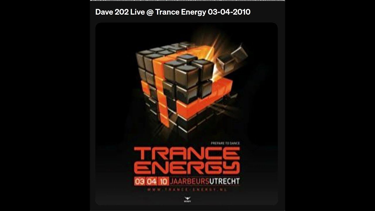 Dave 202 Live @ Trance Energy 03-04-2010 WK13 TRANCE ENERGY 2010