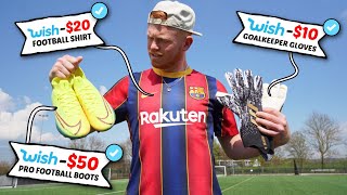 I Bought The BEST FOOTBALL Items on Wish!! (And Tested Them)