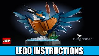 LEGO Instructions - Icons - 10331 - Kingfisher Bird – Souvenir Set