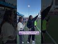 🤩 Gabby Williams at Bay FC soccer game | Valkyries WNBA women's basketball #shorts #short #wnba