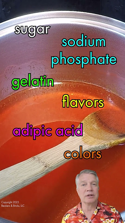 Gelatin Dessert (Jello!) Science Overview