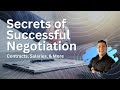 Secrets of Successful Negotiation: Contract, Salaries &amp; more