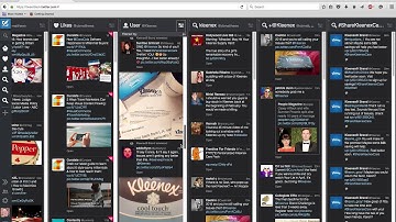 Tweetdeck and Hootsuite Columns