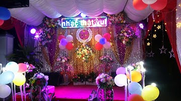 Wedding Thanh Hằng và Thái Hòa. âm thanh ánh sáng Ngọc Tuyết sẵn sàng phục vụ đêm nhóm họ