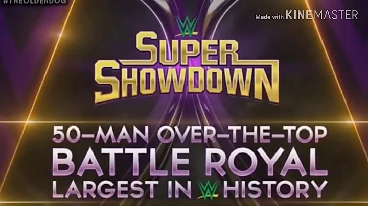 WWE SUPER SHOW DOWN 7th...JUNE...2019