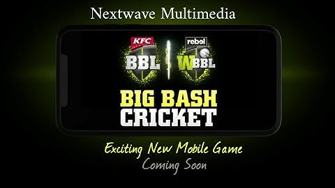 New Big Bash League game by Nextwave Multimedia