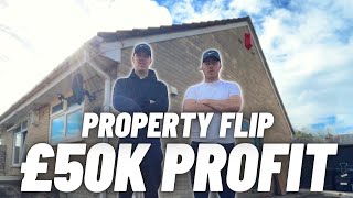 Property Flip £50,000 Profit | Full Vlog | Property Investment UK
