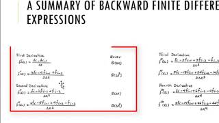 Numerical Differentiation 2