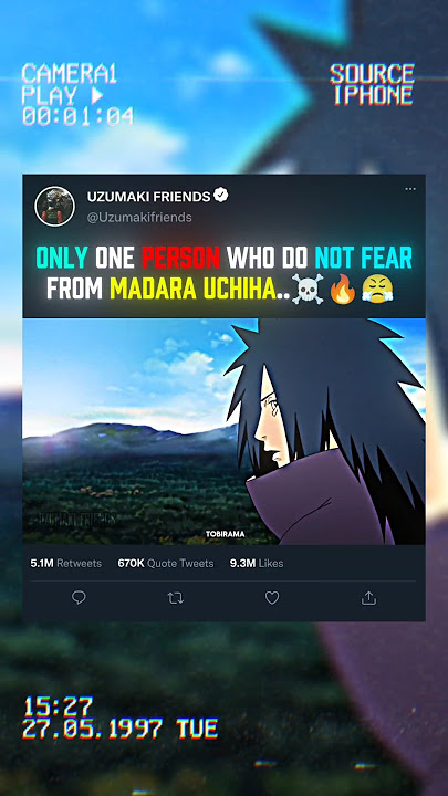 😤 THIS GUY IS NOT FEAR FROM MADARA UCHIHA..☠️🔥😤 #madara #tobirama #narutoshippuden #animeshorts