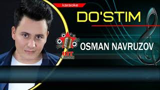 Osman Navruzov Do`stim karaoke minus   Осман Наврузов Дўстим караоке Resimi