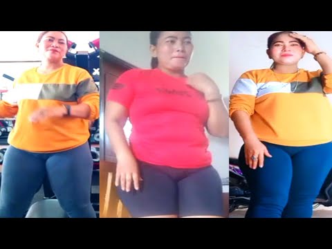 Tiktok - mamah bohay super semokK !! nampak jelasS belah4an nya !!