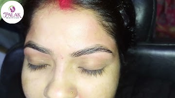 Point Shape Eyebrow Threading Tutorial | Natural eyebrow shape kaise dein | #trending #eyebrows 