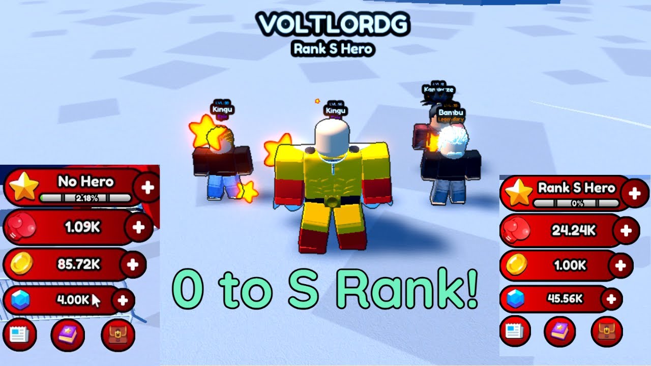 Becoming an S Rank Hero - One Punch Fighters - YouTube