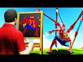 Drawing EVERY SPIDERMAN To BRING ALIVE In GTA 5