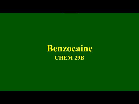 Видео: Как приготовить бензокаин (этерификация Фишера) (с иллюстрациями)