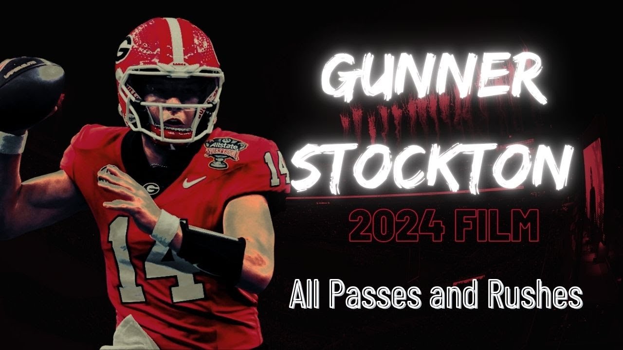 Gunner Stockton 2024 Film - All Pass Attempts and Rushes
