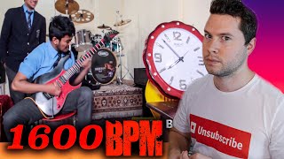 Video thumbnail of "The Fastest Guitar Player in the World is UNBELIEVABLE"