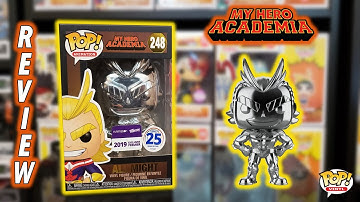 My Hero Academia Silver Chrome All Might Funimation Exclusive Funko Pop Unboxing & Review!