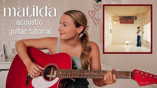 Harry Styles Matilda Guitar Tutorial INTRO PICKING & EASY CHORDS // Nena Shelby