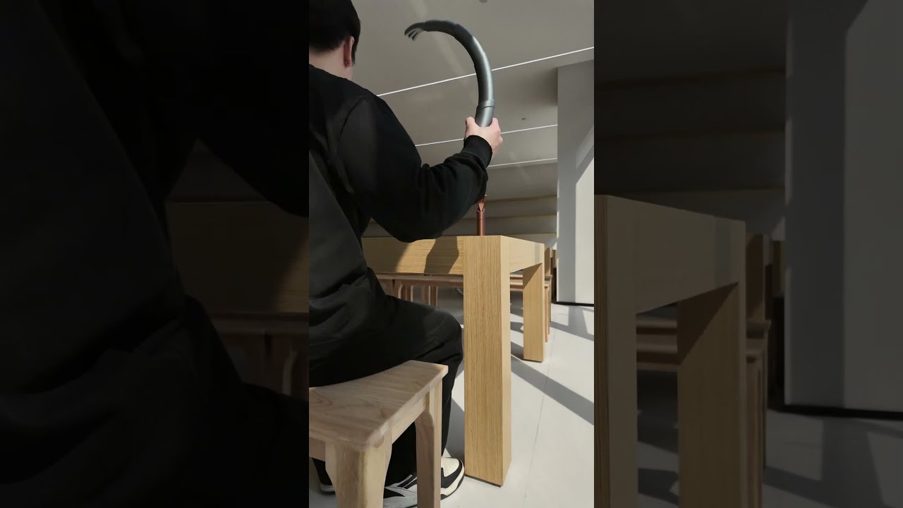 3d print this curved, collapsible, ergonomic scratcher. True