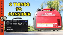 Solar vs Gas generator for SHTF: which is better?