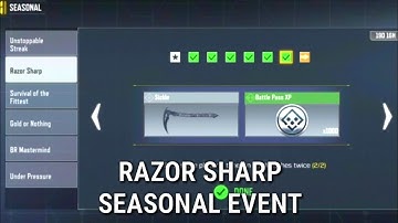 *FREE* SICKLE | RAZOR SHARP SEASONAL EVENT | COD MOBILE | HADES | VAGUE GAMER