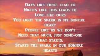 Bonfire Heart - James Blunt Lyrics