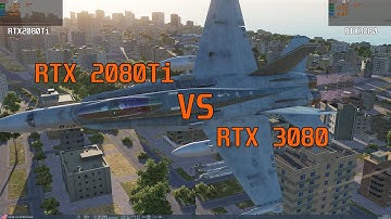 DCS World - RTX 2080Ti vs RTX 3080