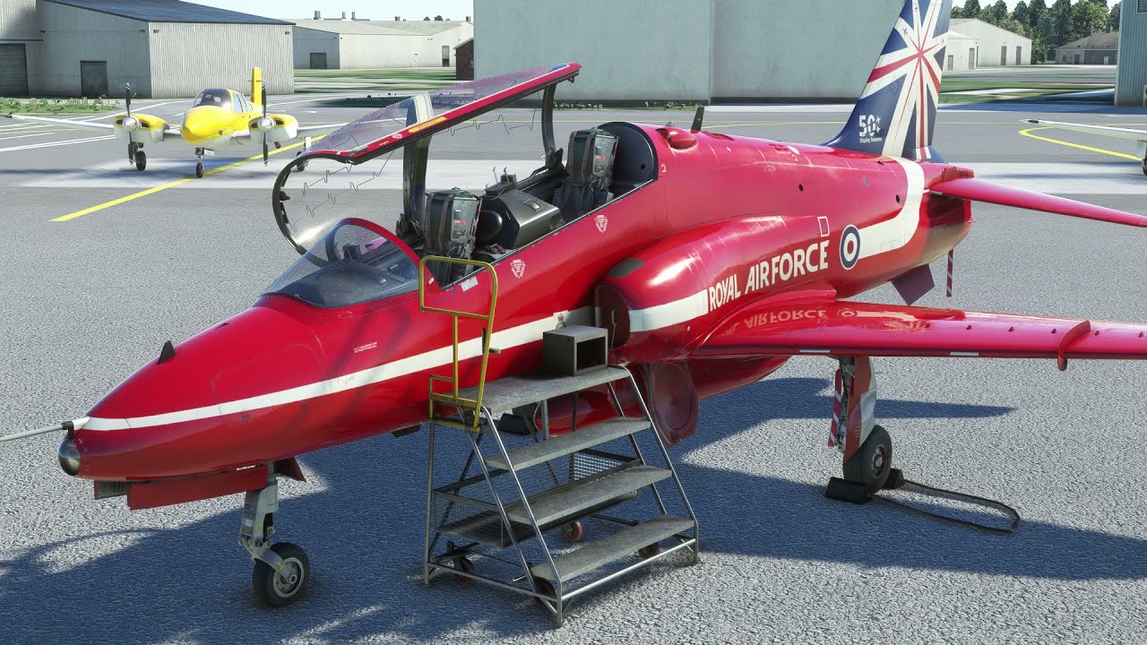 Just Flight - Hawk T1/A Advanced Trainer MSFS Preview Video - Hydraulics