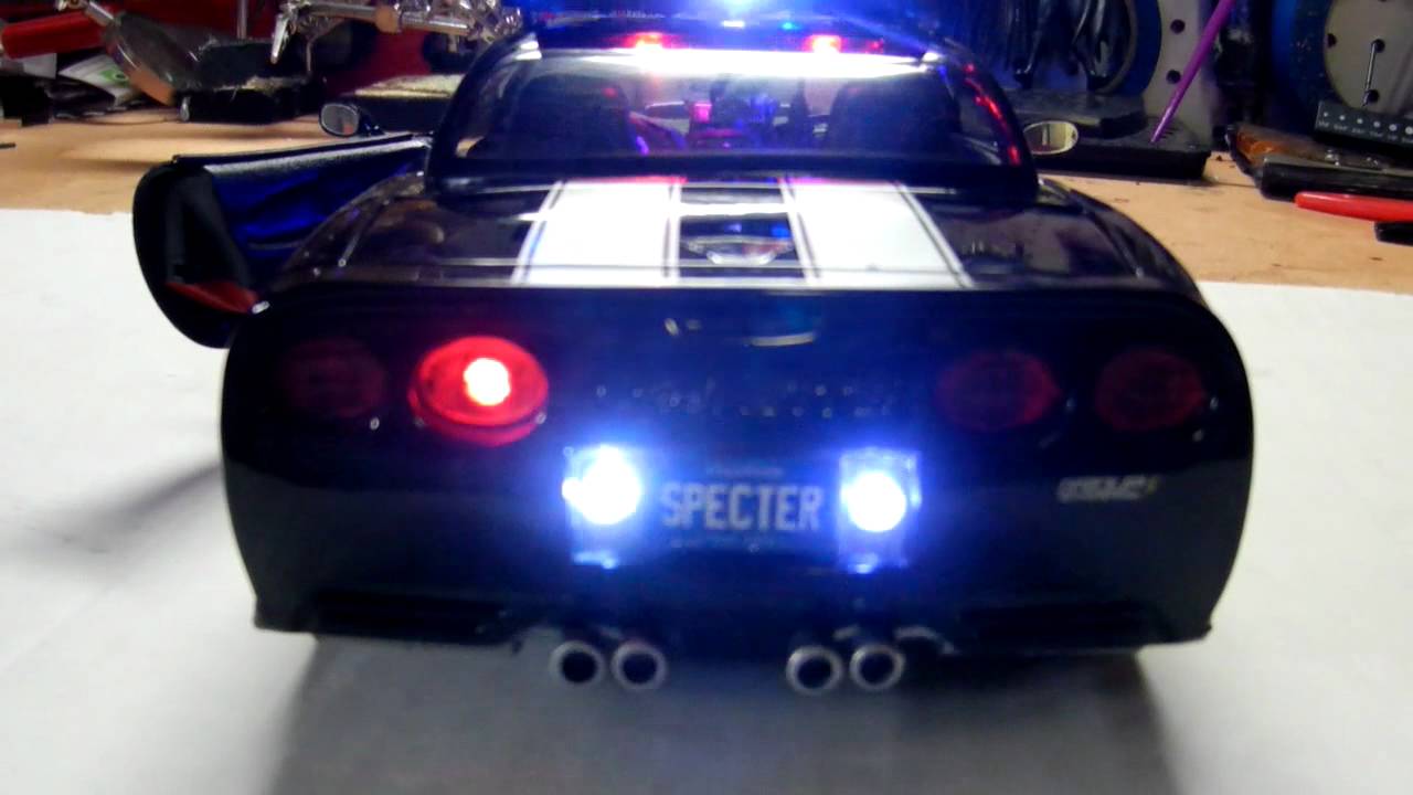 1/18 scale Concept Corvette Z06 Police Car YouTube