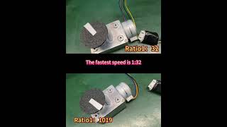 low speed dual shaft worm gear with 25by stepper motor