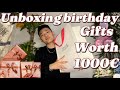 Unboxing birt.ay gifts worth 1000 tibetan vlogger 2024