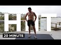 This No Equipment 20 Min FAT BURNING HIIT Workout Kicked My Ass!