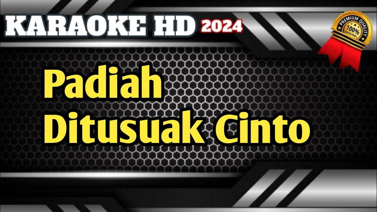 Rayola - Padiah Ditusuak Cinto || Karaoke Pop Minang Populer HD 2024
