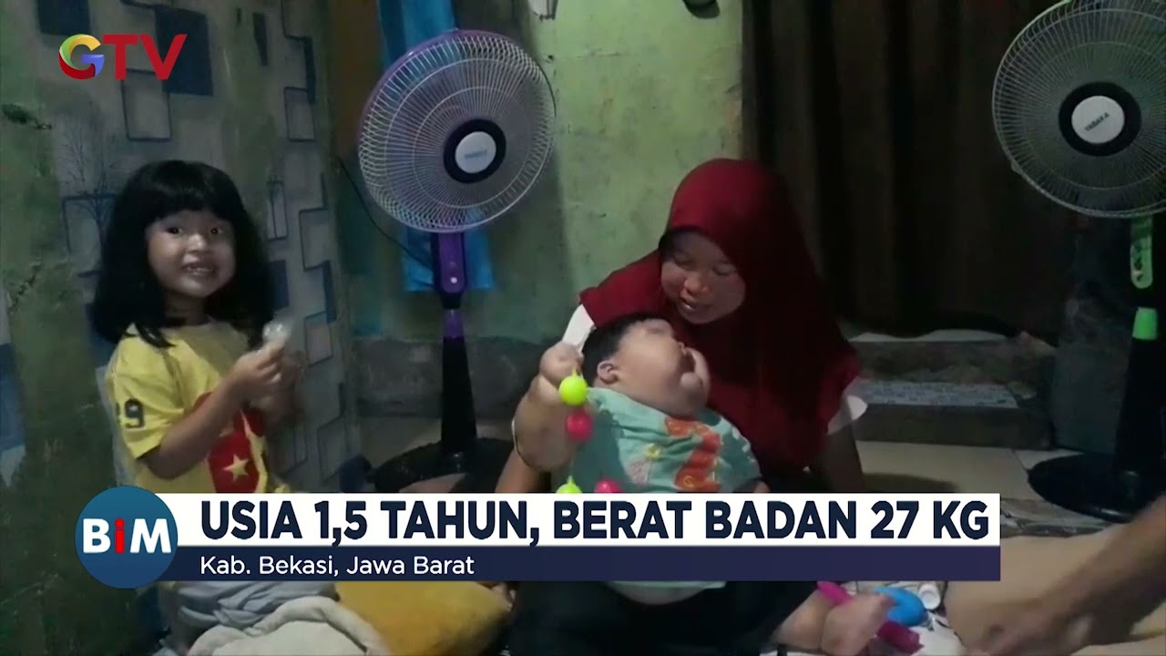 VIRAL! Bayi 1,5 Tahun di Bekasi Alami Obesitas, Berat Badan Capai 27 Kg #BuletiniNewsMalam 21/02