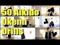 [Aikido Ukemi] 50 Different Ukemi Drills in 7 Minutes