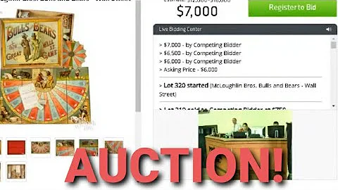 Rare Antique 300+ Board Games Online Auction: Bud ...