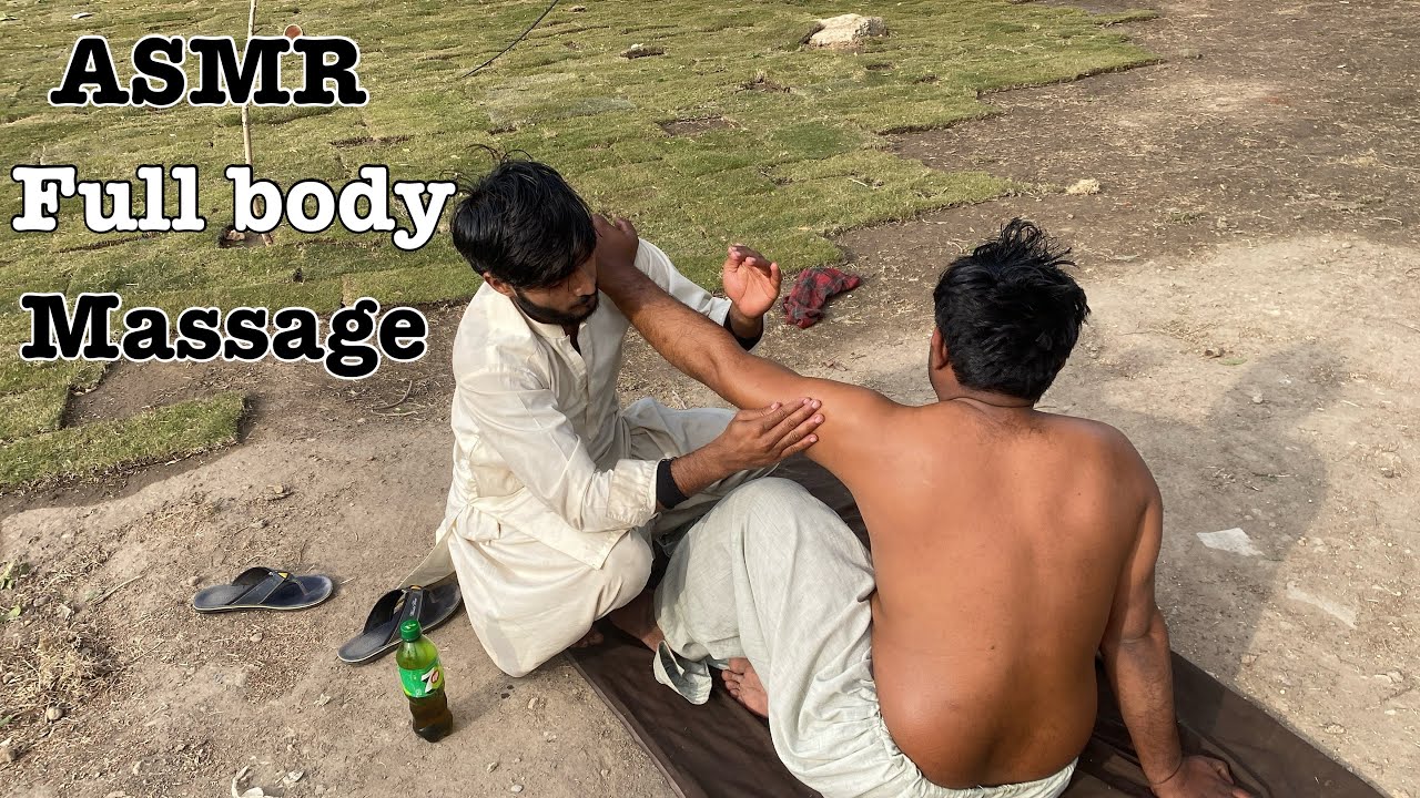ASMR full body massage