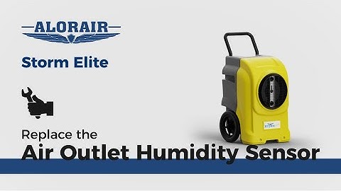 Storm Elite (new) Dehumidifier Replace the Air Outlet Humidity Sensor