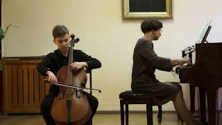 Фото Кимаев С. (4 класс). Виолончель. ДМШ 2 Сочи. School Of Music. А Cello. Russia. 4 Years Of Study.