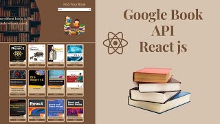Google Books API | react js project |Build Books App🔥