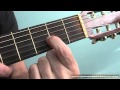 Cómo poner los dedos de la mano acordes en la guitarra