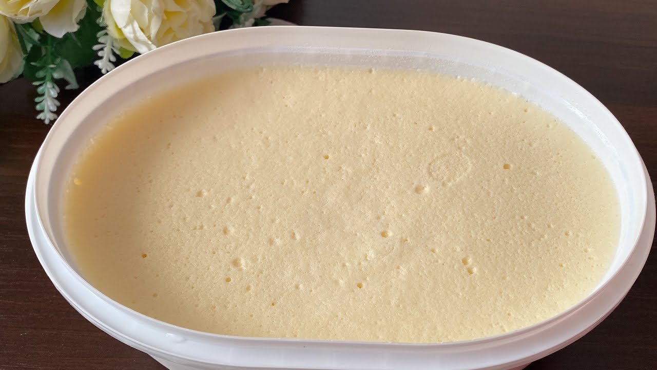 Sadəcə südlə hazırlanan😋,                             Ev dondurması. Coox dadlı ləzzətli dondurma