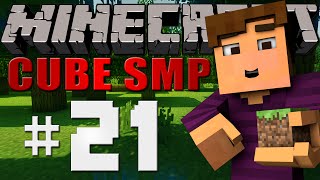Minecraft [Cube SMP - S1]: Ep. 21 - Beacon Design and Wheat Farm!