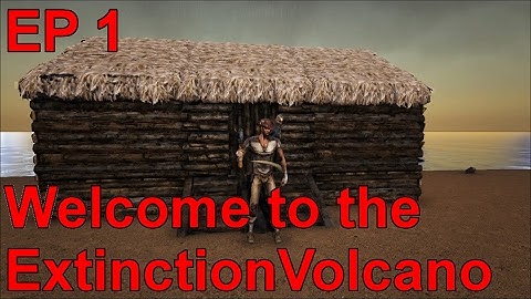 Amo Plays Ark: Annunaki Extinction - E1 - Welcome To The Extinction Volcano Map (Gameplay)
