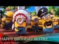 Minions wishing happy birthday  -  amazing video