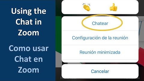 How to Use the Chat in Zoom