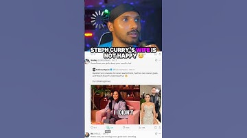 Steph Curry’s wife is NOT HAPPY with him 😳 #stephencurry #ayeshacurry #goldenstatewarriors