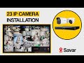 Hikvision 23 IP Camera Installation For Factory | Saver | 29-09-2023